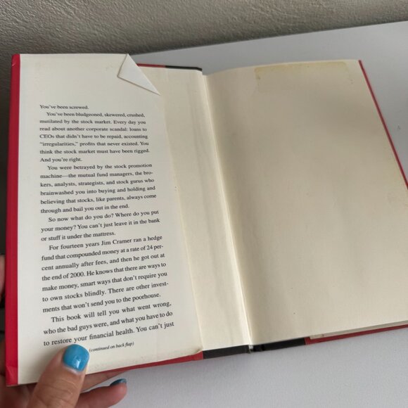 You Got Screwed! by James J. Cramer - Hardcover Book - Picture 2 of 4